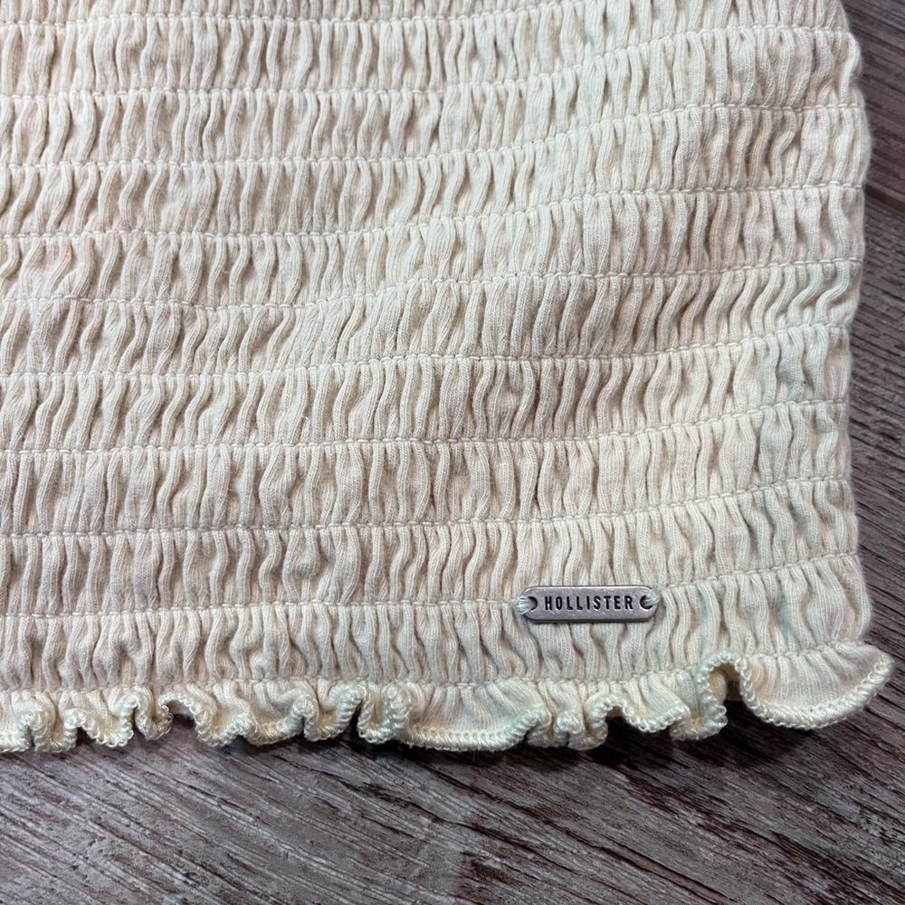 Hollister Yellow Ribbed Tank - Picture 2 of 4